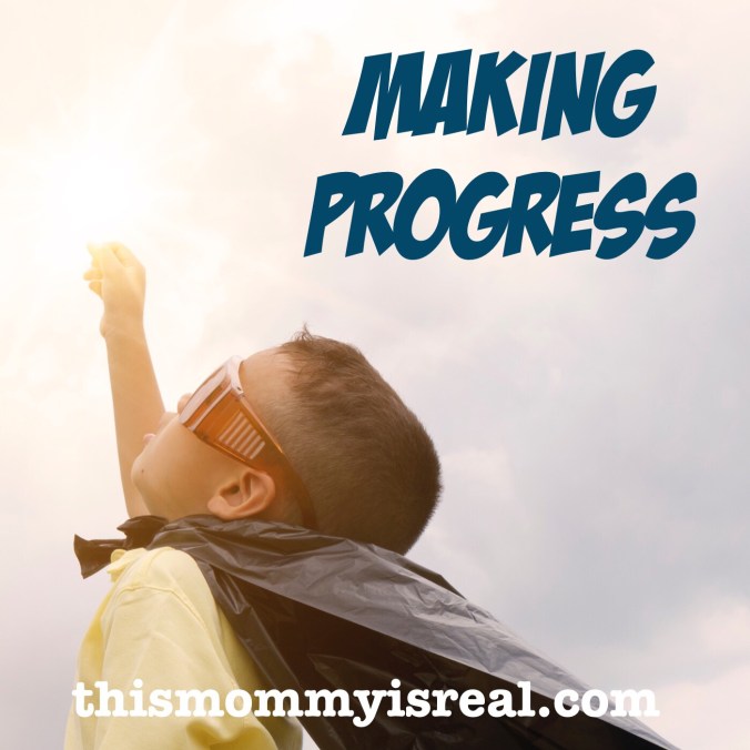 Making progress in therapy - thismommyisreal.com